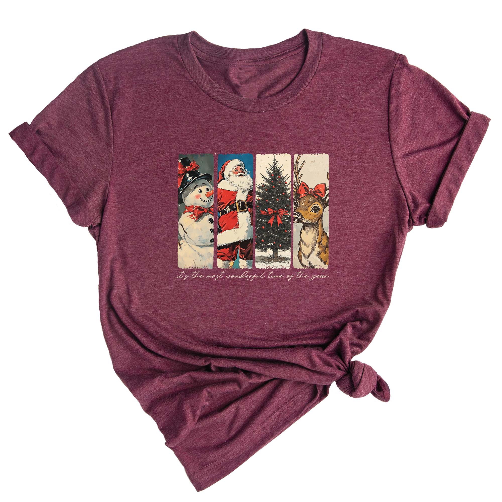 Comfort Colors ® It's The Most Wonderful Time Of The Year Shirt, Gift For Christmas T-Shirt, Christmas Coquette Tee