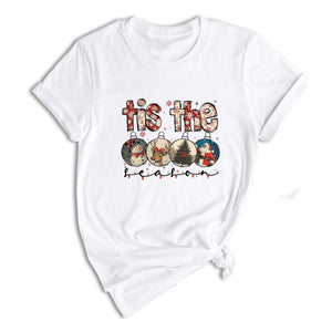 Comfort Colors ® It's The Most Wonderful Time Of The Year Shirt, Gift For Christmas T-Shirt, Christmas Coquette Tee