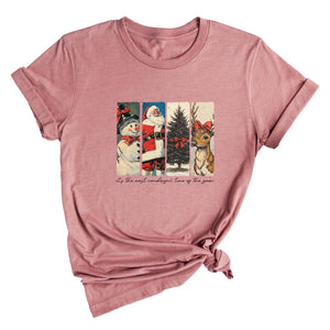 Comfort Colors ® It's The Most Wonderful Time Of The Year Shirt, Gift For Christmas T-Shirt, Christmas Coquette Tee
