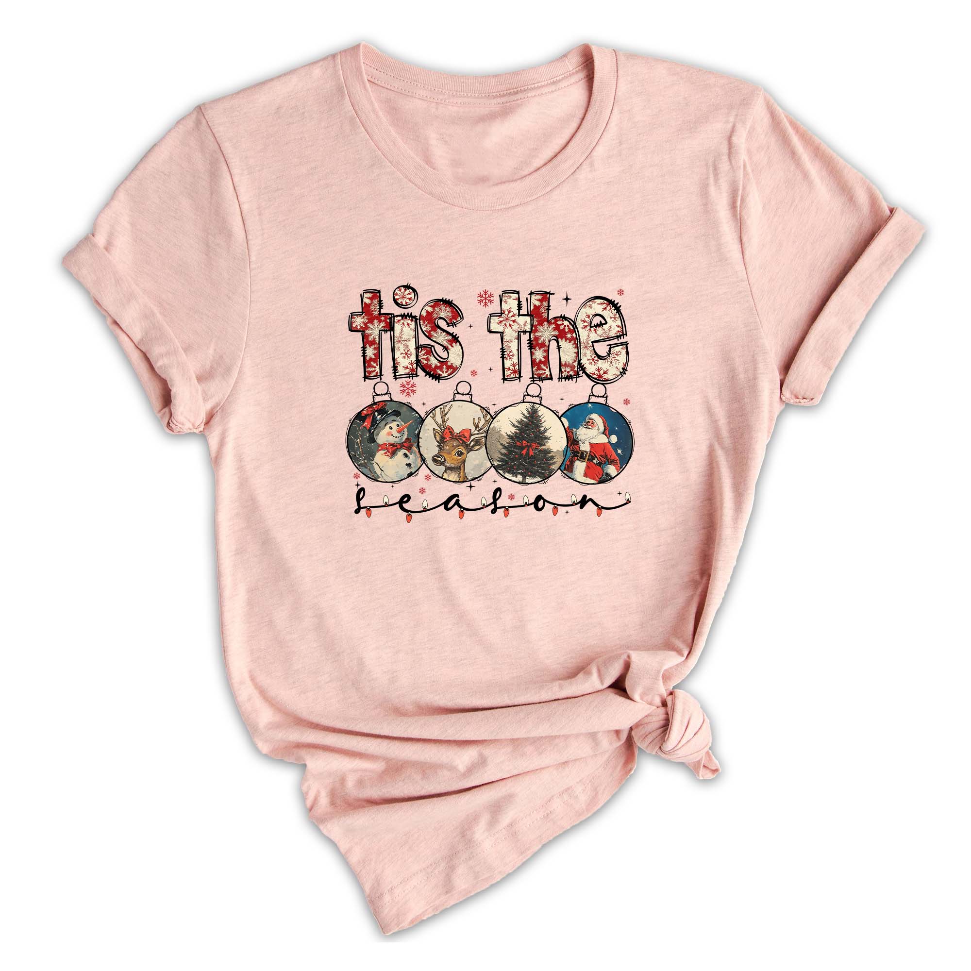 Comfort Colors ® It's The Most Wonderful Time Of The Year Shirt, Gift For Christmas T-Shirt, Christmas Coquette Tee