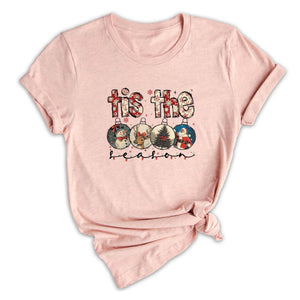 Comfort Colors ® It's The Most Wonderful Time Of The Year Shirt, Gift For Christmas T-Shirt, Christmas Coquette Tee