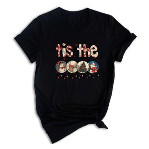 Comfort Colors ® It's The Most Wonderful Time Of The Year Shirt, Gift For Christmas T-Shirt, Christmas Coquette Tee