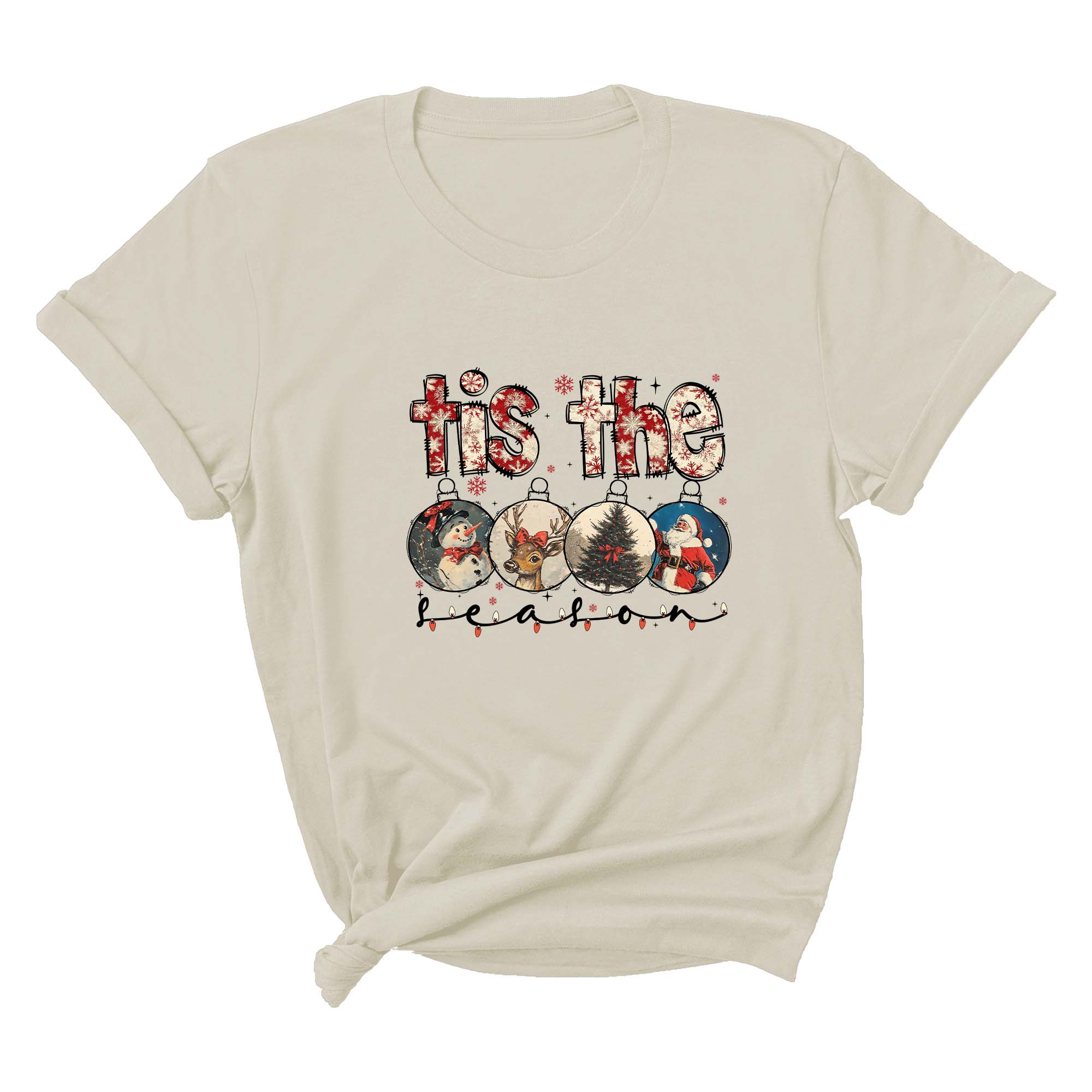 Comfort Colors ® It's The Most Wonderful Time Of The Year Shirt, Gift For Christmas T-Shirt, Christmas Coquette Tee