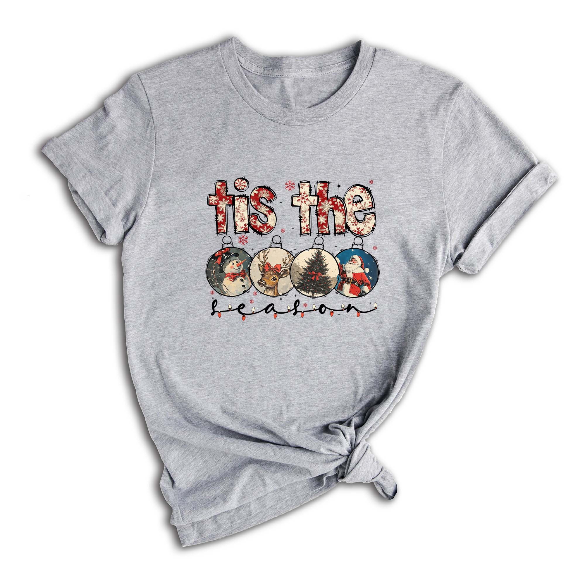 Comfort Colors ® It's The Most Wonderful Time Of The Year Shirt, Gift For Christmas T-Shirt, Christmas Coquette Tee