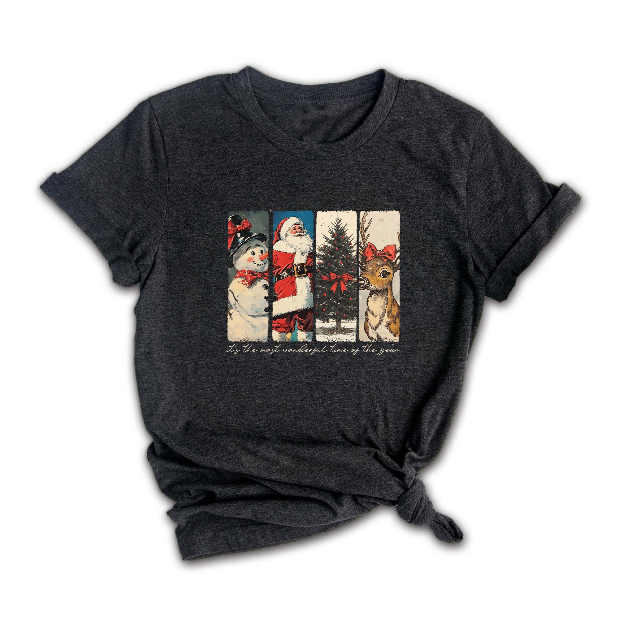 Comfort Colors ® It's The Most Wonderful Time Of The Year Shirt, Gift For Christmas T-Shirt, Christmas Coquette Tee