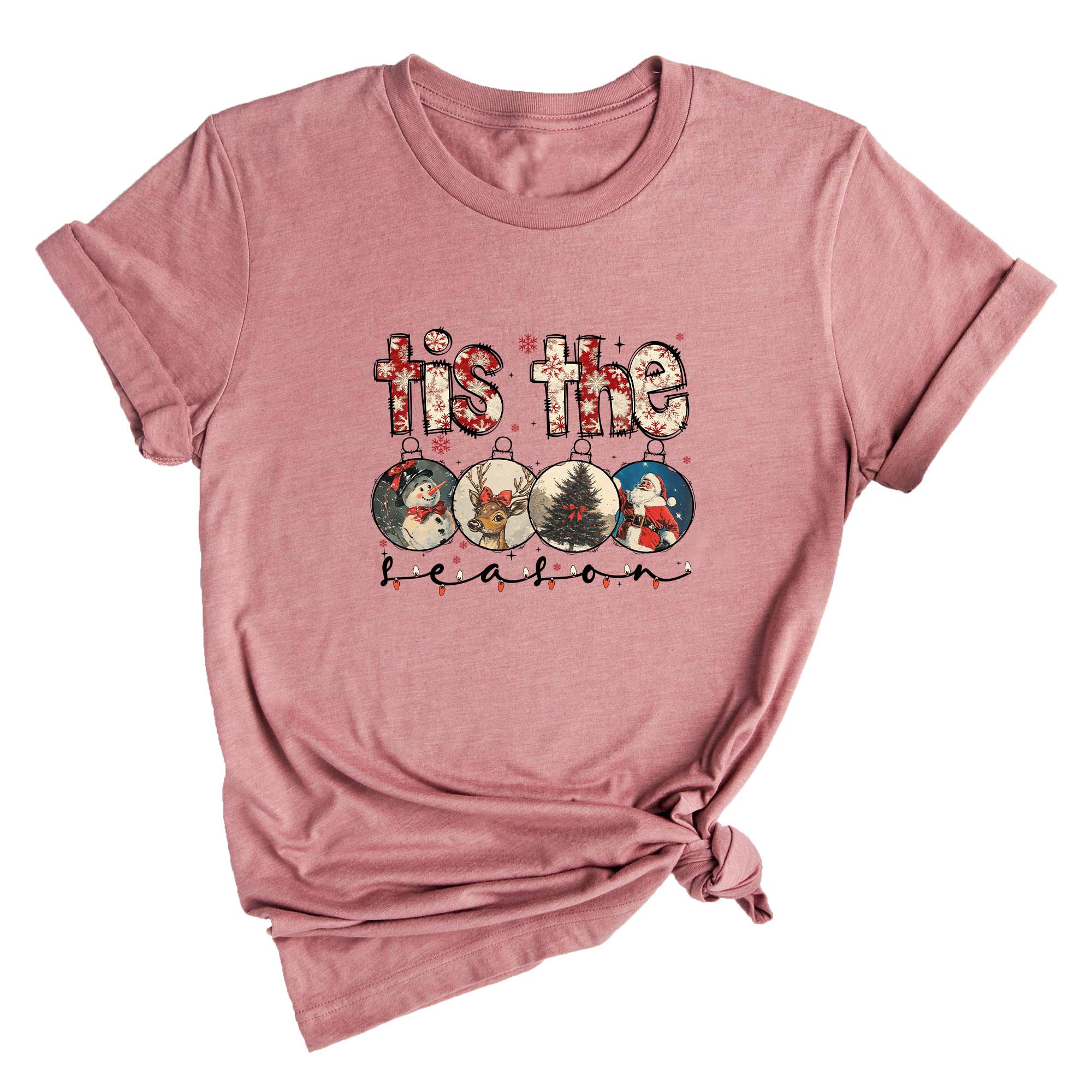 Comfort Colors ® It's The Most Wonderful Time Of The Year Shirt, Gift For Christmas T-Shirt, Christmas Coquette Tee