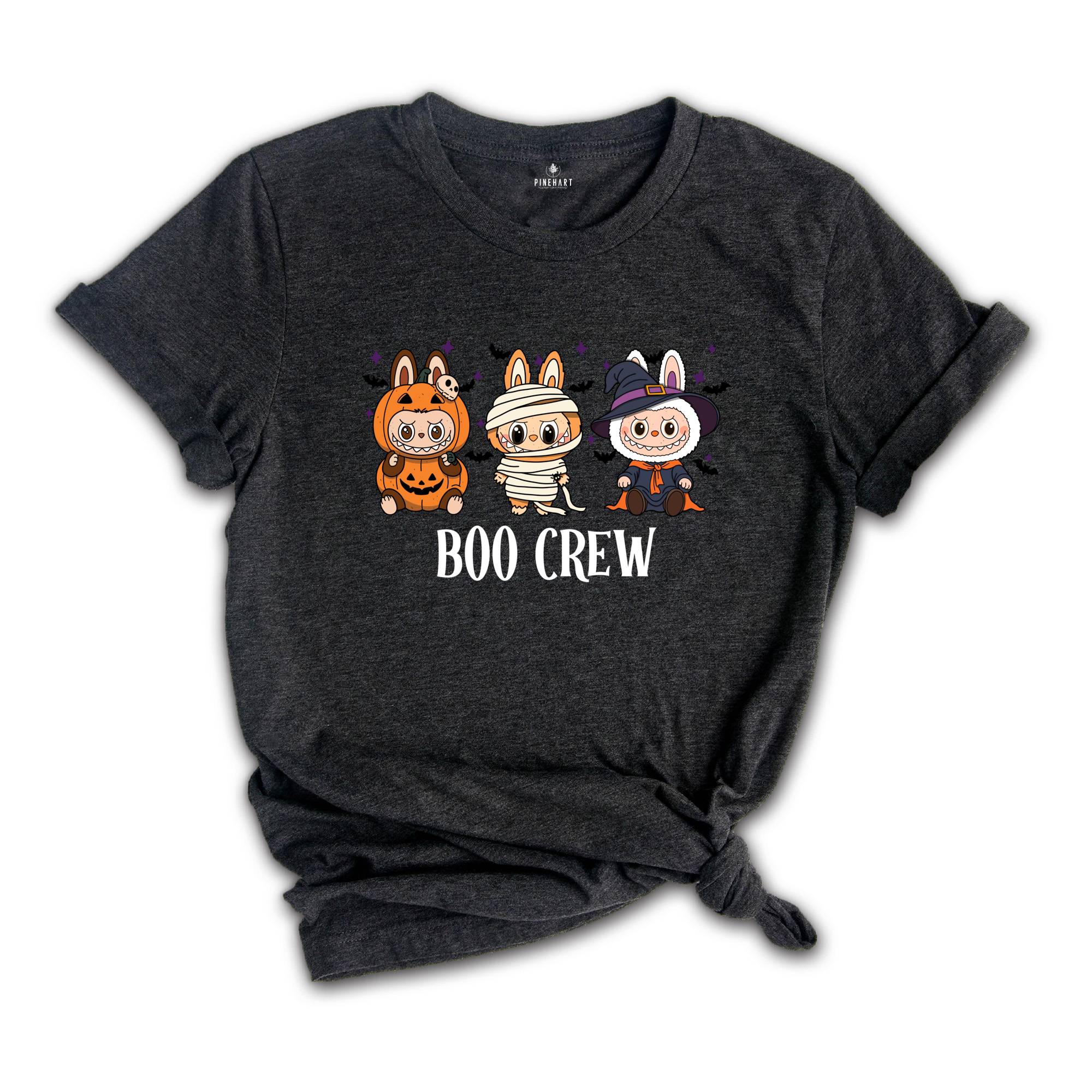 Comfort Colors ® Labubu Boo Crew Halloween Shirt, Cute Kids Halloween Gift, Cute Halloween T-Shirt Gift
