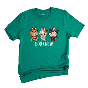 Comfort Colors ® Labubu Boo Crew Halloween Shirt, Cute Kids Halloween Gift, Cute Halloween T-Shirt Gift