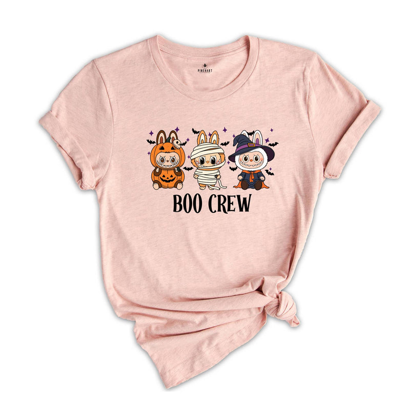 Comfort Colors ® Labubu Boo Crew Halloween Shirt, Cute Kids Halloween Gift, Cute Halloween T-Shirt Gift