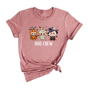 Comfort Colors ® Labubu Boo Crew Halloween Shirt, Cute Kids Halloween Gift, Cute Halloween T-Shirt Gift