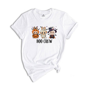 Comfort Colors ® Labubu Boo Crew Halloween Shirt, Cute Kids Halloween Gift, Cute Halloween T-Shirt Gift