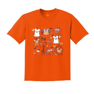 Comfort Colors ® Magical Mouse Halloween Shirt, Mickey Minnie Halloween Couple Gift, Mickey Ghost Shirt, Minnie Ghost Shirt