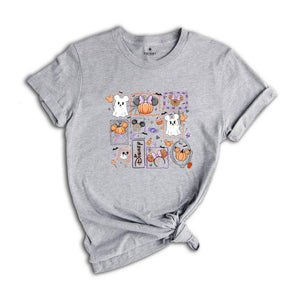 Comfort Colors ® Magical Mouse Halloween Shirt, Mickey Minnie Halloween Couple Gift, Mickey Ghost Shirt, Minnie Ghost Shirt