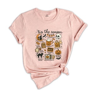 Comfort Colors ® Tis' The Season Shirt, Gift For Retro Halloween Shirt, Autumn Vibes Shirt, Spooky Season Tee