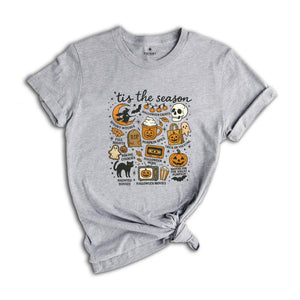 Comfort Colors ® Tis' The Season Shirt, Gift For Retro Halloween Shirt, Autumn Vibes Shirt, Spooky Season Tee