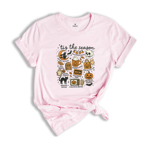 Comfort Colors ® Tis' The Season Shirt, Gift For Retro Halloween Shirt, Autumn Vibes Shirt, Spooky Season Tee