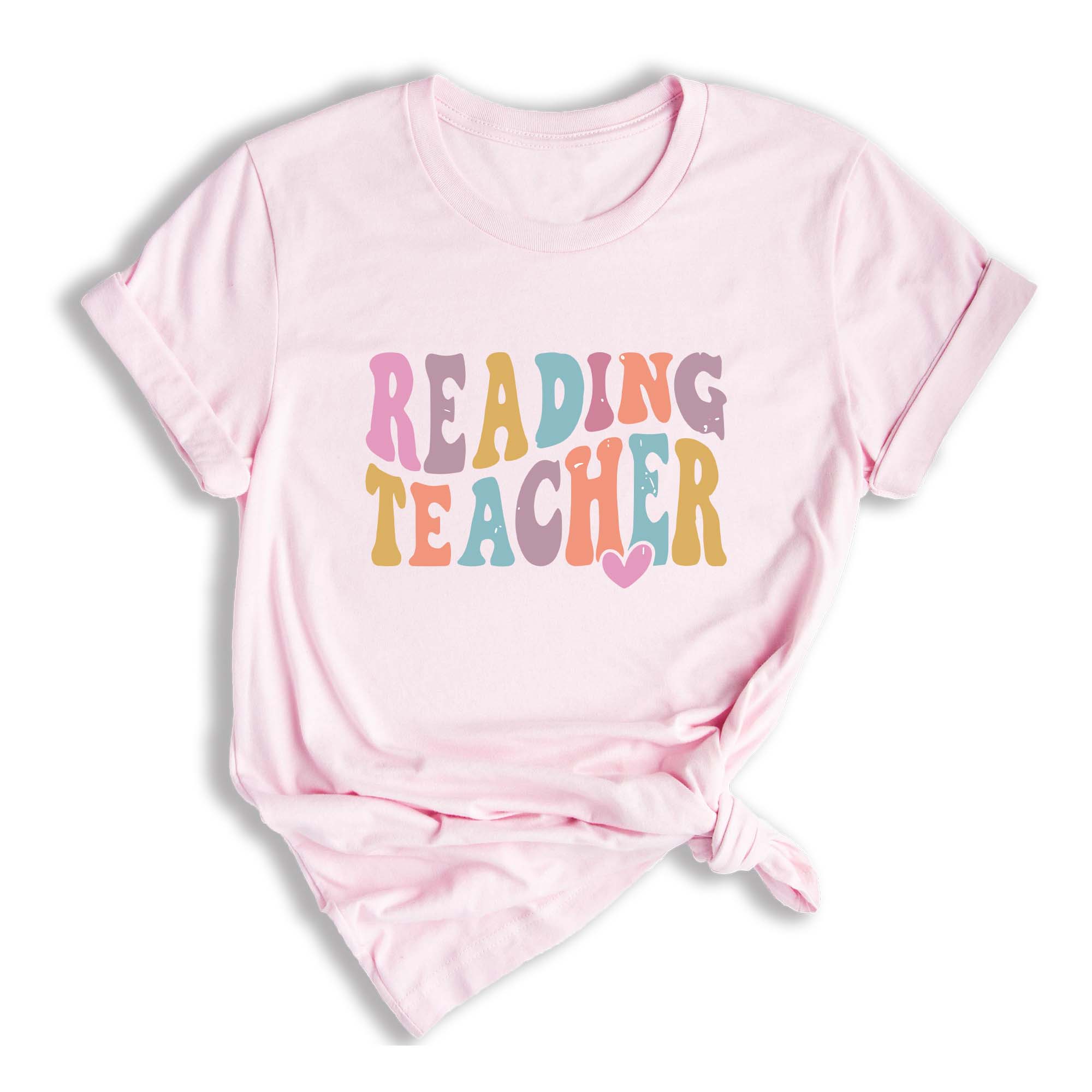 Comfort Colors Reading Teacher Shirt, Gift for Reading Teacher, Tshirt, Reading Teacher T-shirt, Retro Reading Teacher Tee