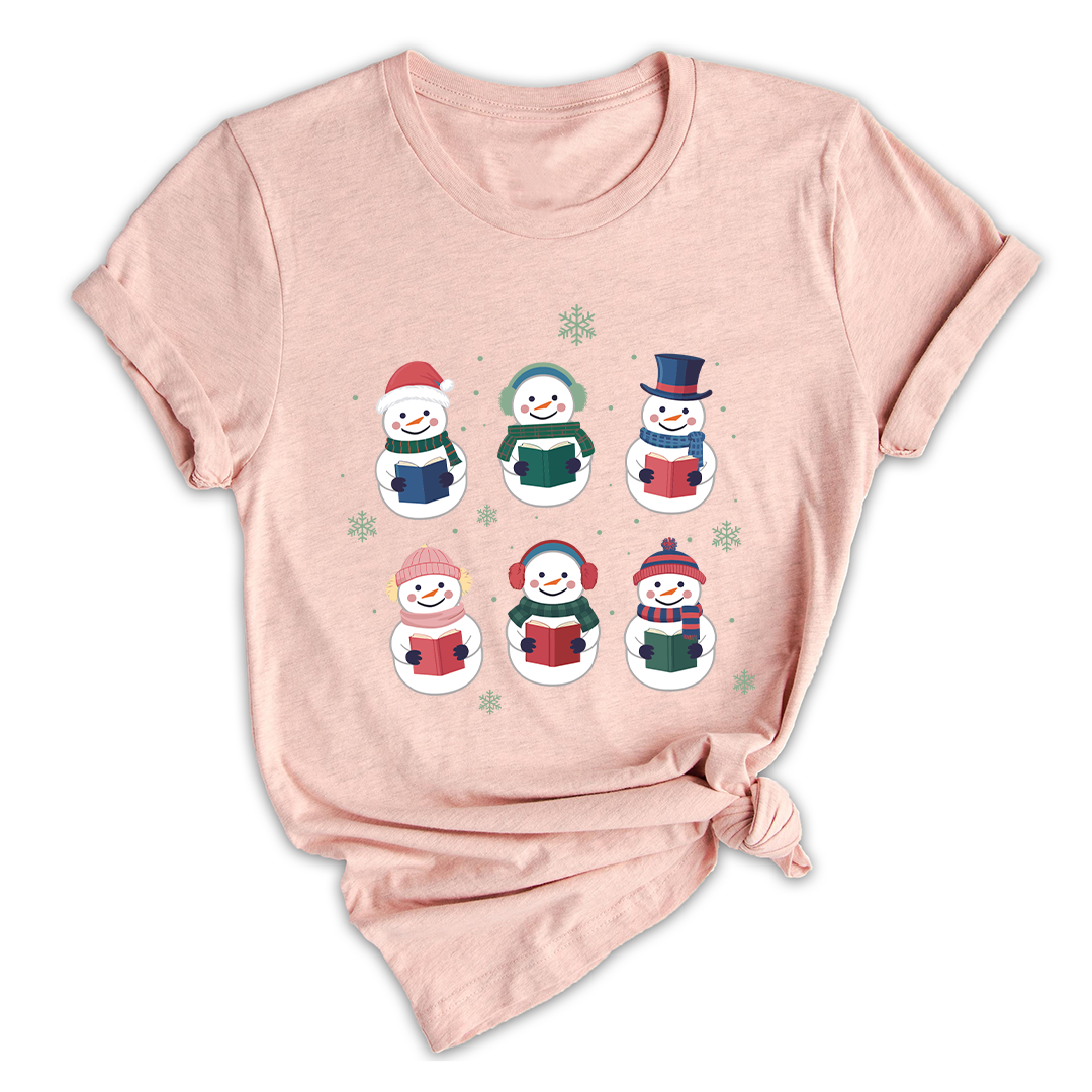 Comfort Colors Snowman Reading Book Shirt, Snowman Book Shirt, Christmas Book Shirt, Book Club Shirt, Christmas Bookish Gift, Book Lover G