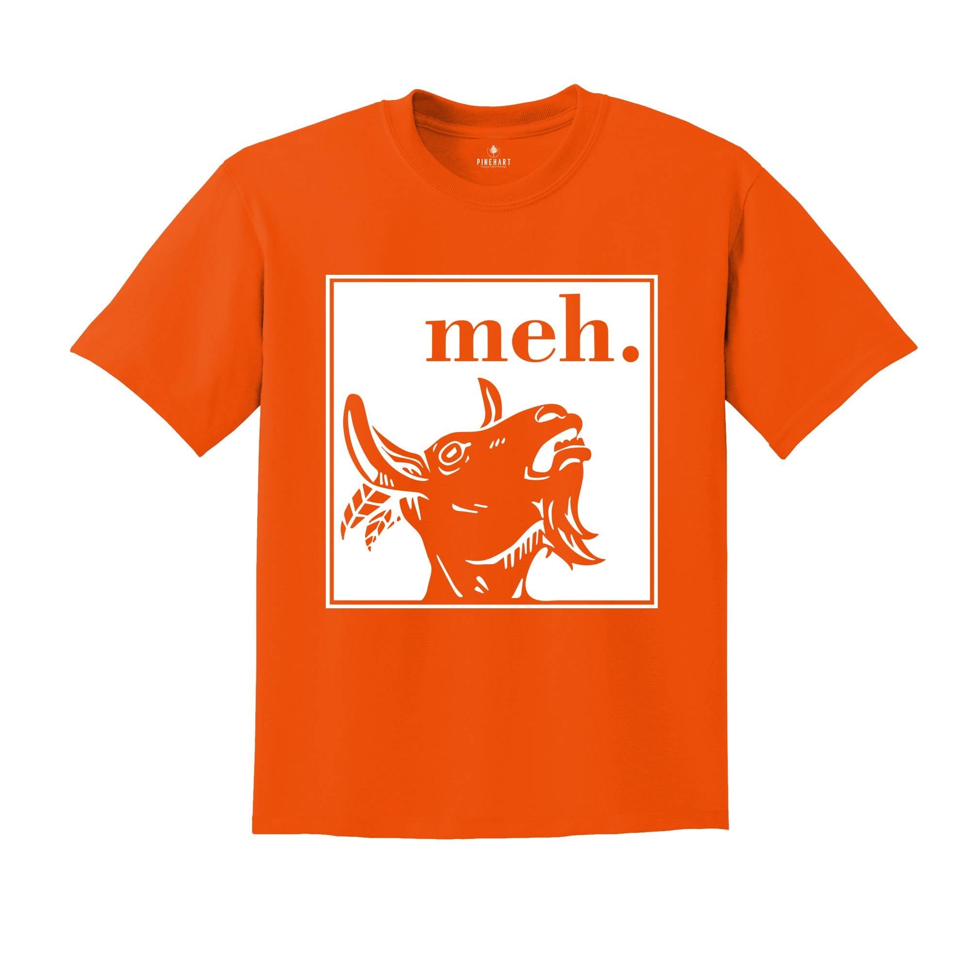 Cool Goat Shirt, Meh Goat T-Shirt, Funny Animal Shirt, Farm Animal Tee, The Goat T-Shirt, Cool Animal Gifts