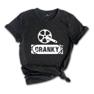 Cranky Shirt, Funny Bike T-Shirt, Cycling Shirt, Bike Lover Tee, Cyclist Clothes, Mountain Bike Shirt, Father Day Shirt