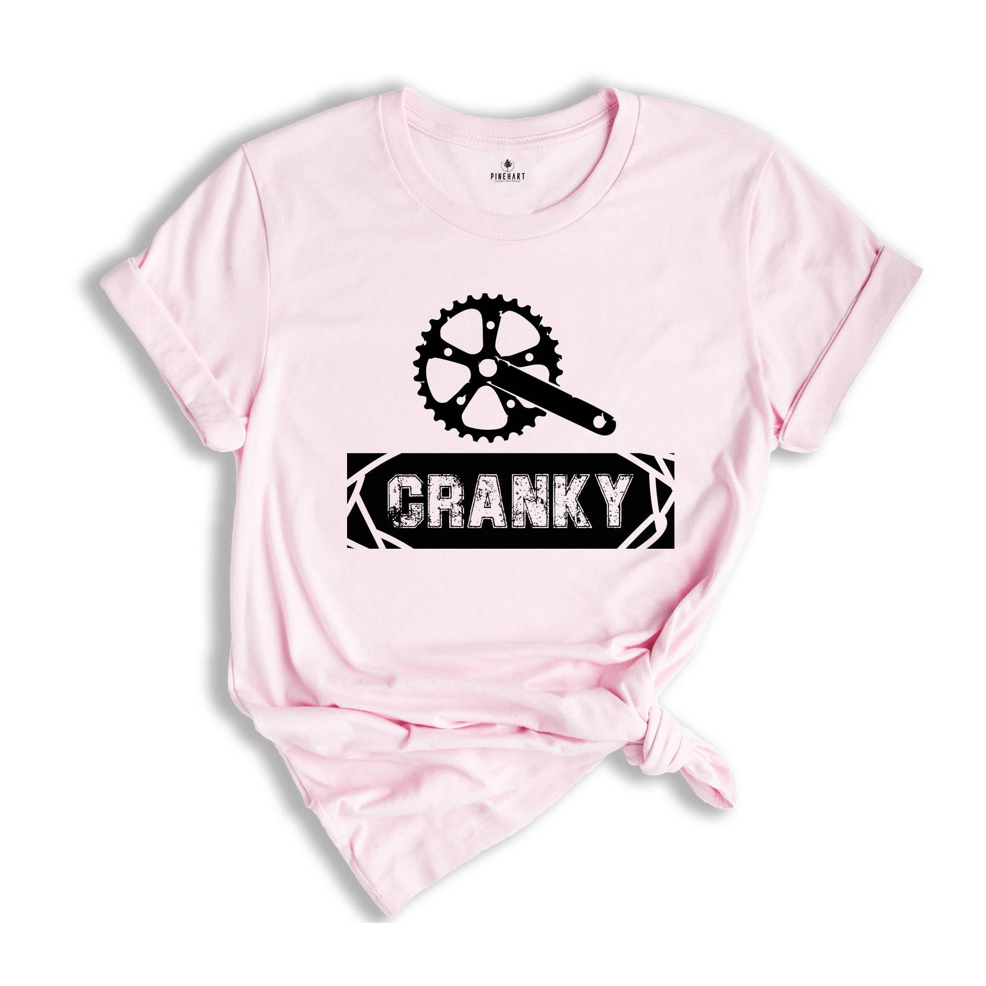 Cranky Shirt, Funny Bike T-Shirt, Cycling Shirt, Bike Lover Tee, Cyclist Clothes, Mountain Bike Shirt, Father Day Shirt