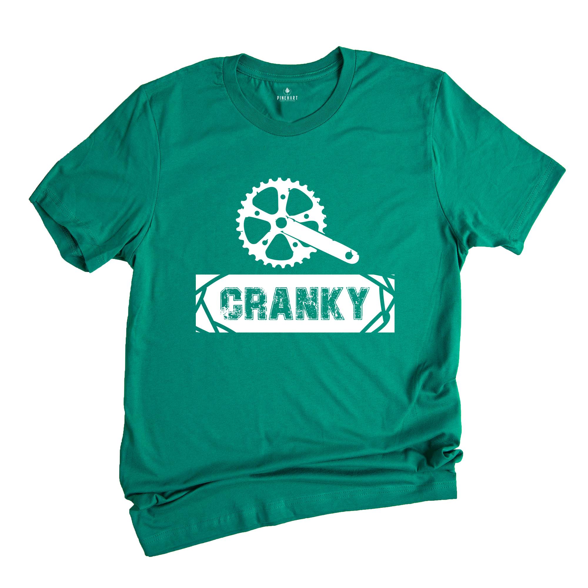 Cranky Shirt, Funny Bike T-Shirt, Cycling Shirt, Bike Lover Tee, Cyclist Clothes, Mountain Bike Shirt, Father Day Shirt