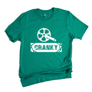 Cranky Shirt, Funny Bike T-Shirt, Cycling Shirt, Bike Lover Tee, Cyclist Clothes, Mountain Bike Shirt, Father Day Shirt