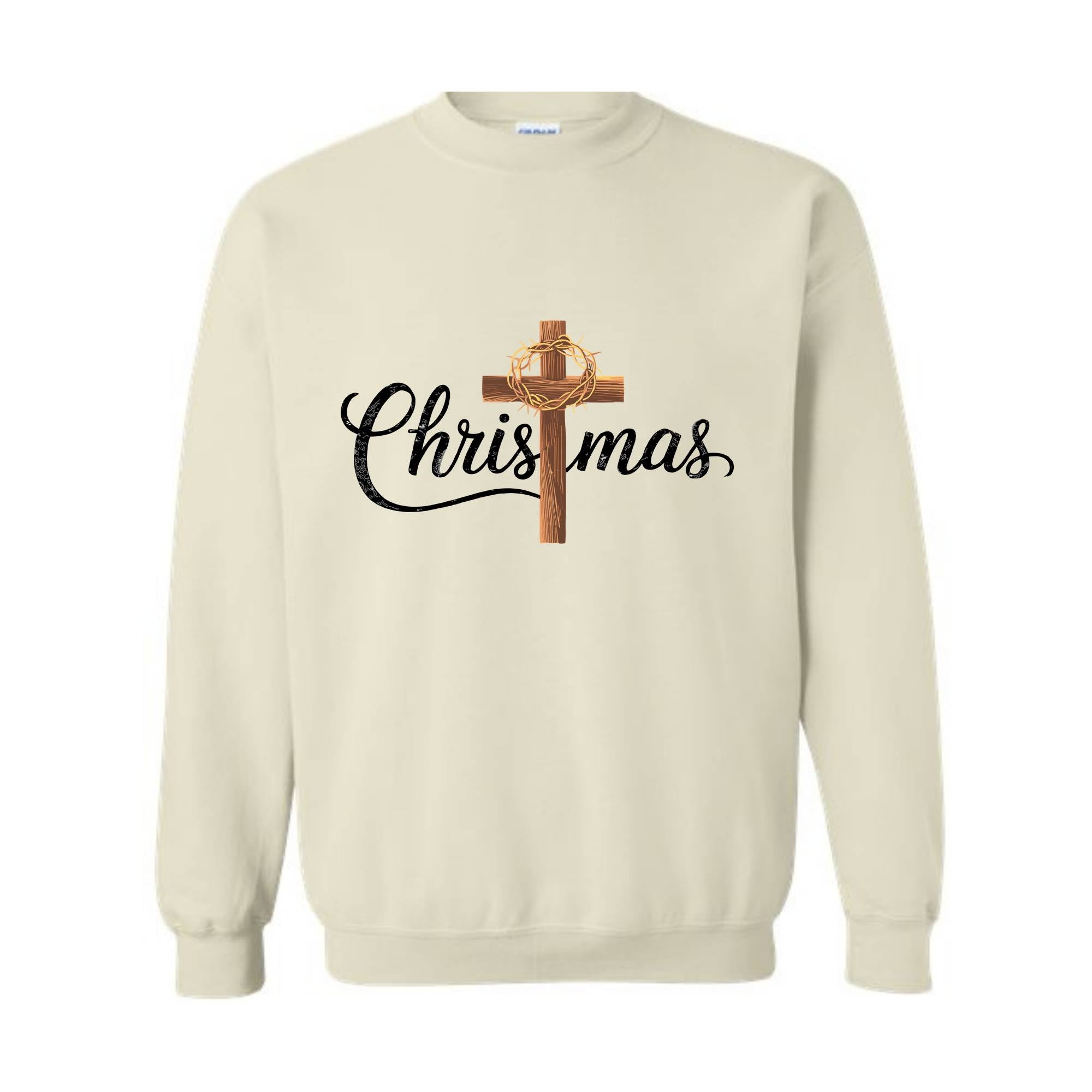 Cross Christmas Sweatshirt, Jesus Christ Hoodie, Religious Hoodie, Merry Hoodie, Family Christmas Hoodie, Faith Christ Hoodie