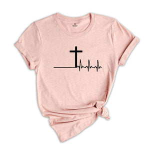 Cross Shirt, Christian T-Shirt, Religious Shirts, Shirt For Christian, Prayer T-Shirt, Gift For Prayer, Faith Shirt, Jesus Love Tee