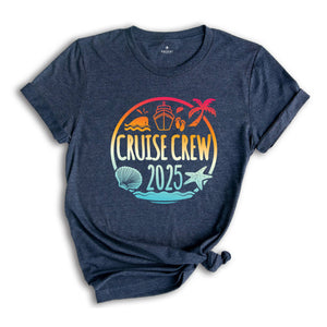 Cruise Crew 2025 Shirt, Birthday Cruise Shirt, Cruise Shirt, Birthday Trip Shirt, Cruise Vacation Shirt, 2025 Family Vacation Shirt