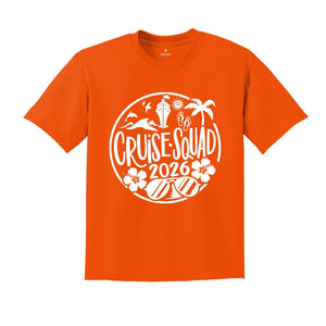 Cruise Squad 2026 Shirt, Vacation Shirt, Summer Vibes Shirt, Beach Shirt, Summer Time Shirt, Vacay Mode Tee, Travel Shirt