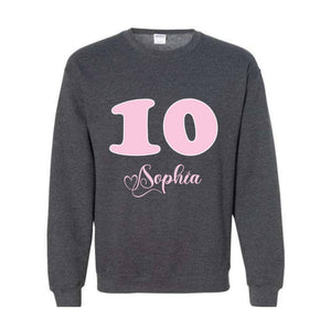 Custom Birthday Sweatshirt, It's Me Hi I'm The Birthday Girl It's Me, Custom Birthday Sweetshirt