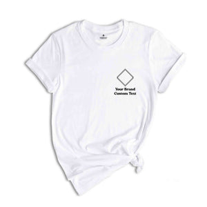 Custom Logo Design T-Shirt, Business Logo Shirt, Company Logo Gifts, Brand Logo Matching Shirts, Customized Company Shirts