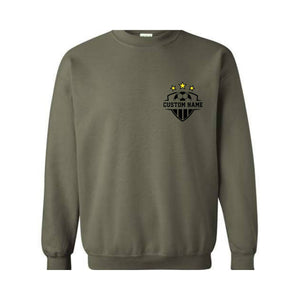 Custom Team Name Hoodie, Custom Player Name Shirt, Custom Soccer Hoodie, Custom Football Sweatshirt, Personalized Football Hoodie