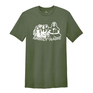 Custom Vintage Family Shirt, Custom Family Photo Shirt, Custom Family Shirts, Family Vacation Shirts, Retro Family Shirt