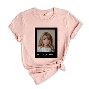 Custom Vintage Shirt, Custom Photo Shirt, Trendy Mom Shirt, Custom Text Shirt, Cute Mom Shirt, Birthday Shirt, Family Matching Shirt