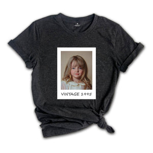 Custom Vintage Shirt, Custom Photo Shirt, Trendy Mom Shirt, Custom Text Shirt, Cute Mom Shirt, Birthday Shirt, Family Matching Shirt