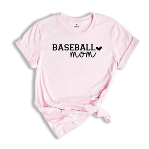 Customized Baseball Mom T-Shirt, Baseball Shirt, Custom Baseball Shirt, Game Day Shirt, Baseball Mom Shirt