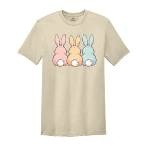 Cute Bunny Tails Shirt, Happy Easter Shirt, Easter Bunny Shirt, Rabbit Tail Shirt, Cute Easter Shirt, Bunny Lover Shirt, Easter Day Shirt