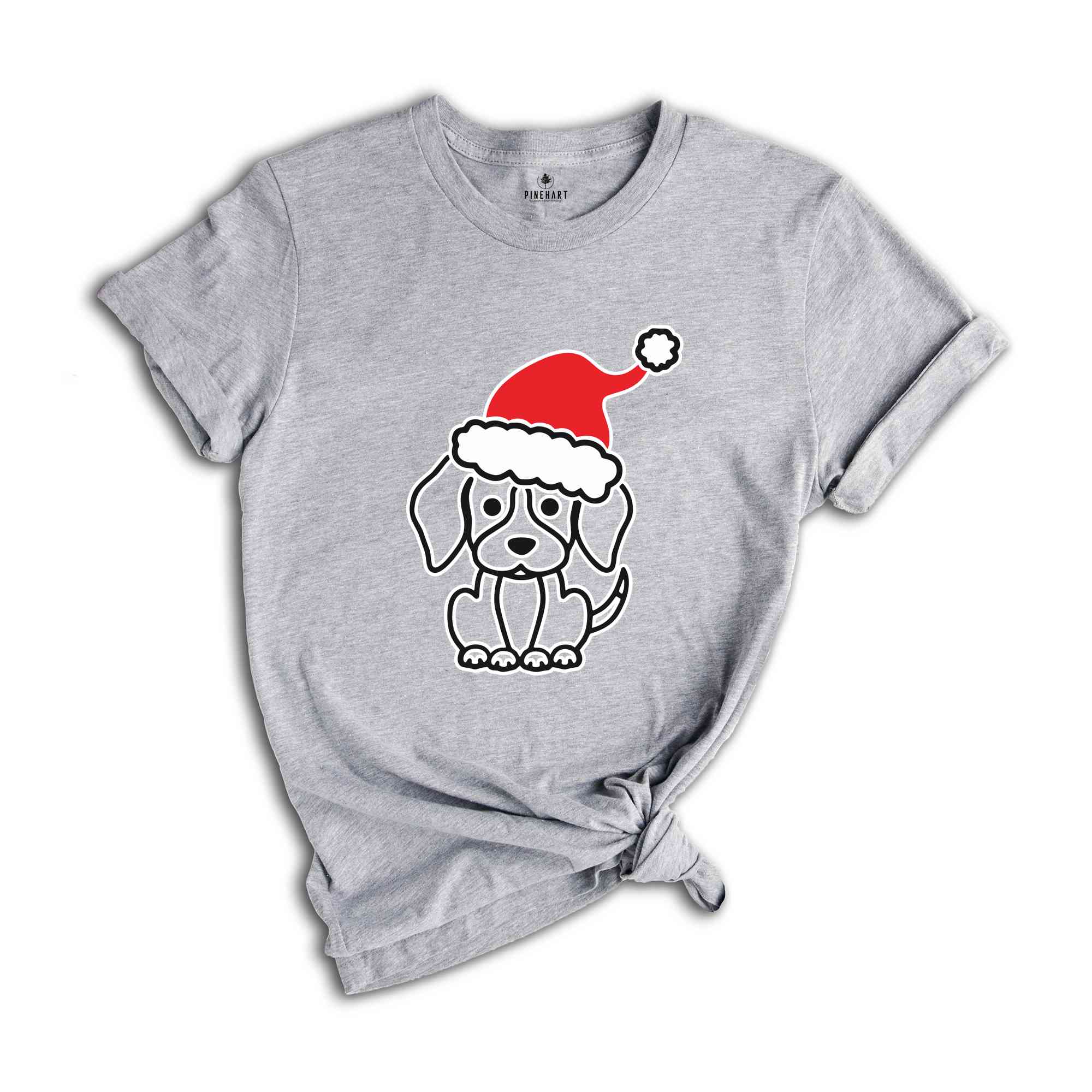 Cute Christmas Dog T-Shirt, Christmas Gift For Dog Owner, Winter Dog Tee, Animal Lover Christmas Shirt