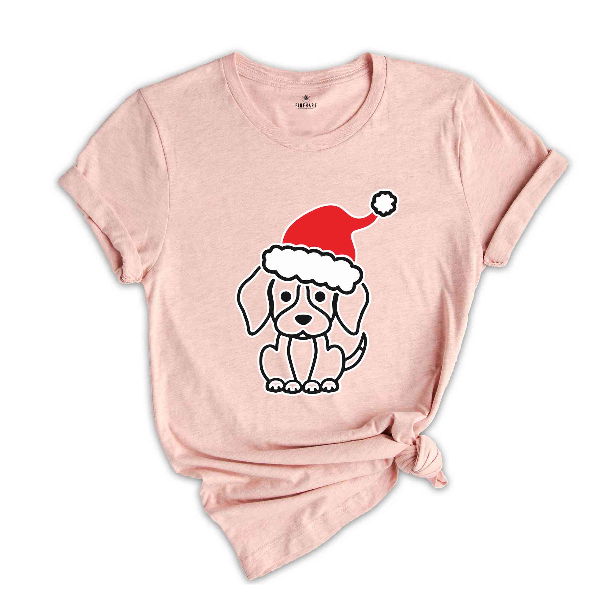 Cute Christmas Dog T-Shirt, Christmas Gift For Dog Owner, Winter Dog Tee, Animal Lover Christmas Shirt