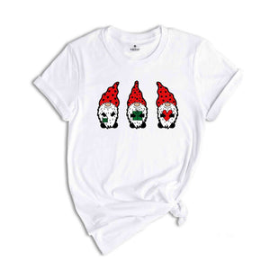Cute Christmas Gnomes Shirt, Christmas Gift, 2025 Christmas Tee, Gnomes Shirt, Holiday Shirt, Gnomes Family Shirt