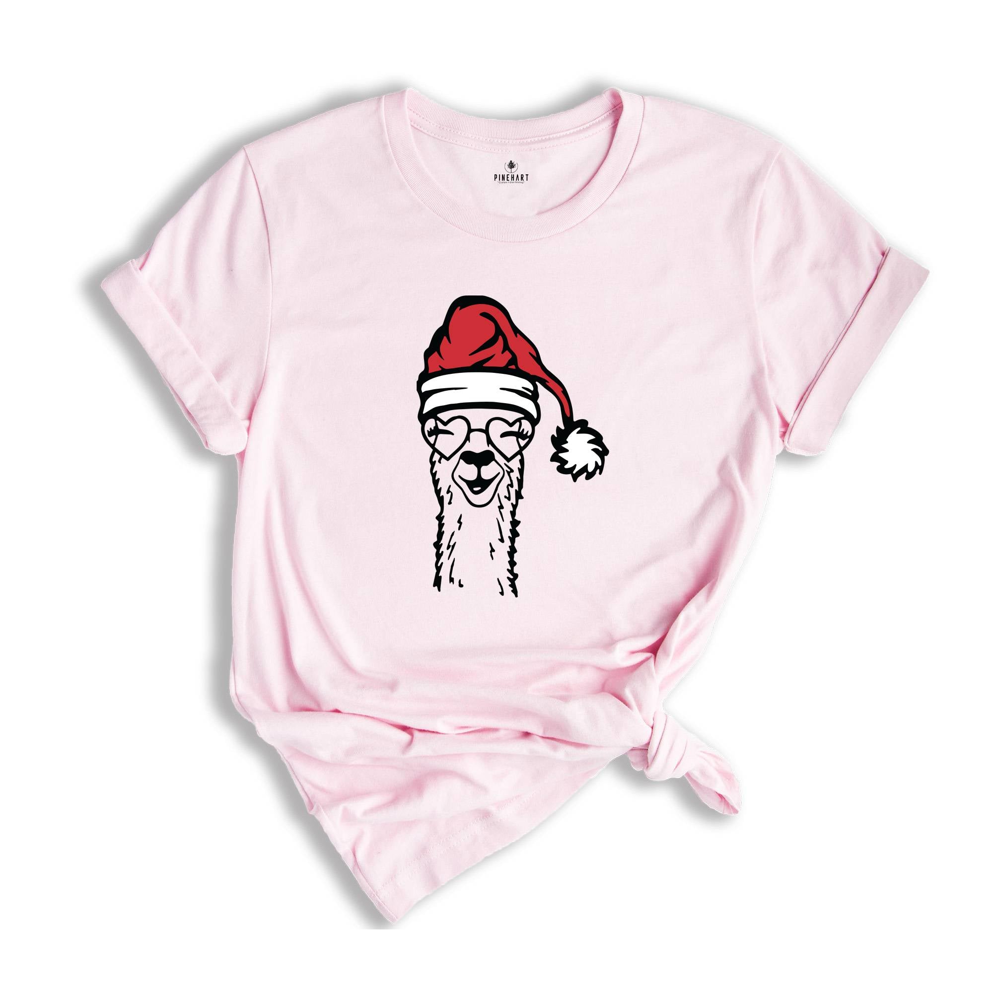 Cute Christmas Llama Shirt, Funny Christmas Shirt, Christmas Vibes T-Shirt, Christmas Party Shirt, Cute Llama Shirt, Christmas Pajamas