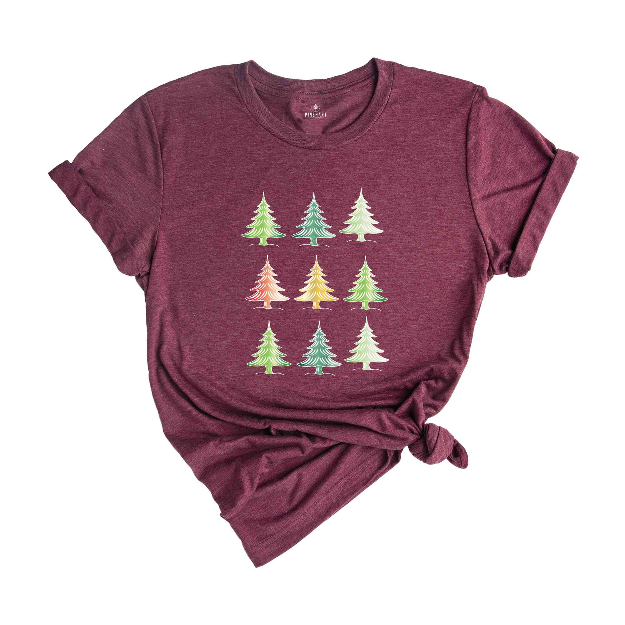 Cute Christmas Trees Shirt, Christmas Spirit Tee, Christmas Party Costume, Christmas Family Tee, 2026 Christmas Gift