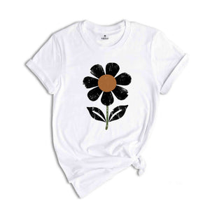Cute Flower Shirt, Botanical Shirt, wildflower shirt, Plant Shirt, Retro Floral Shirt, Garden Shirt, Trendy Mom Shirt