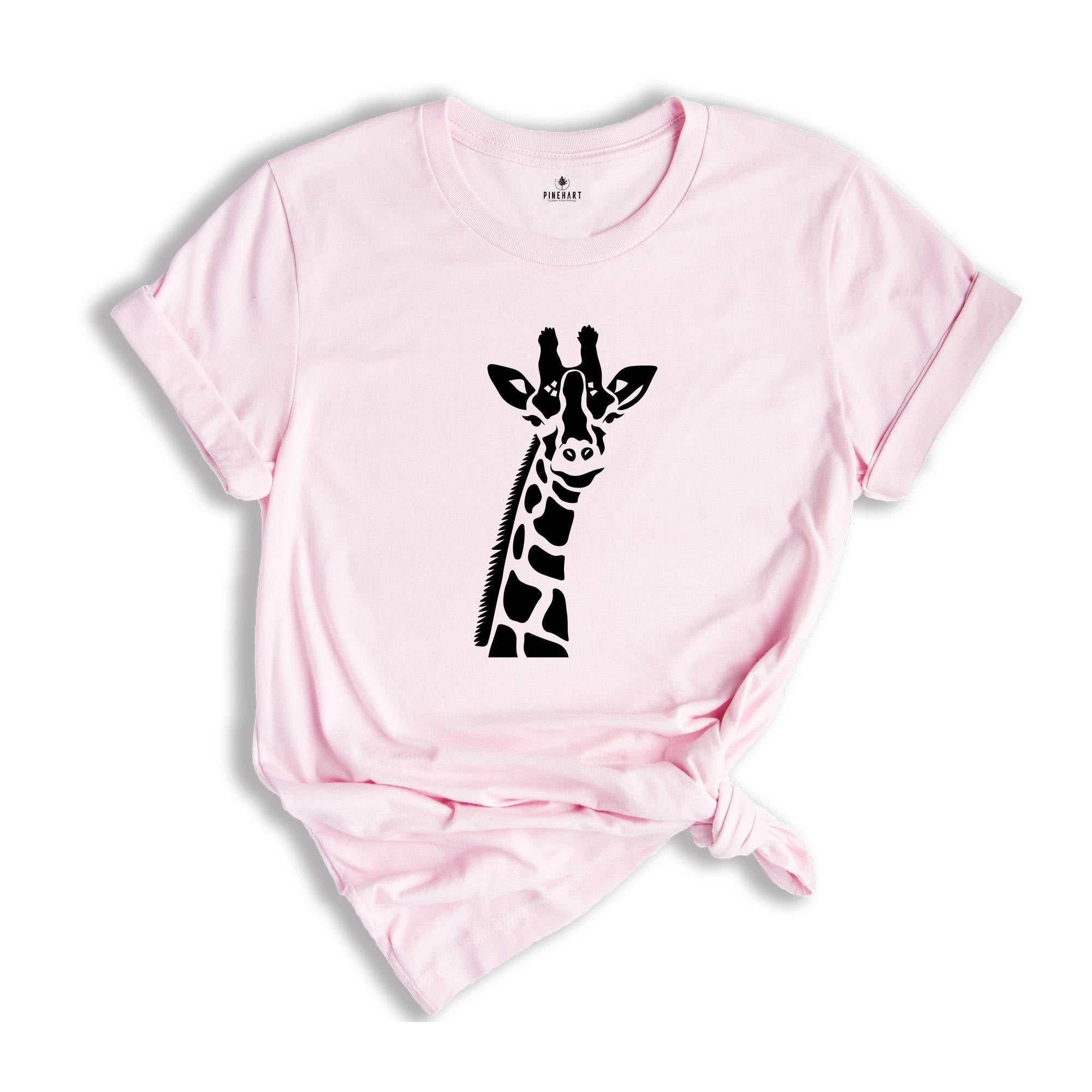Cute Giraffe Shirt, Baby Giraffe Shirt, Giraffe Shirt, Cute Animal Shirt , Giraffe Lover Shirts, Giraffe Gift For Women