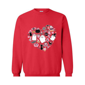 Cute Halloween Sweatshirt, Boo Shirt, Halloween Gift Sweater, Spooky Vibes Sweatshirt, Halloween Crewneck, Halloween Shirt, Cute Gift