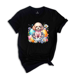 Cute Poodle Easter Shirt, Happy Easter Shirt, Poodle Easter Shirt, Dog Mom Shirt, Dog Lover Shirt, Cute Easter Shirt, Easter Dog Bunny