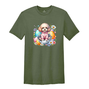Cute Poodle Easter Shirt, Happy Easter Shirt, Poodle Easter Shirt, Dog Mom Shirt, Dog Lover Shirt, Cute Easter Shirt, Easter Dog Bunny