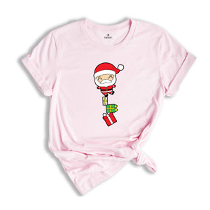 Cute Santa Shirt, Ugly Christmas Shirt, Funny Santa Tee, Naughty Santa Outfit, Christmas Sweatshirt, Xmas Pajamas